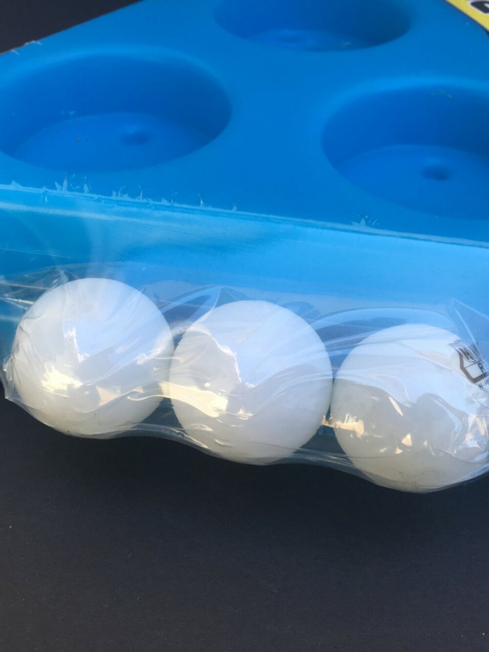 Nice Rack Beer Pong Freezable Rack Set - Includes 2-Racks 3-Balls - Picture 3 of 13
